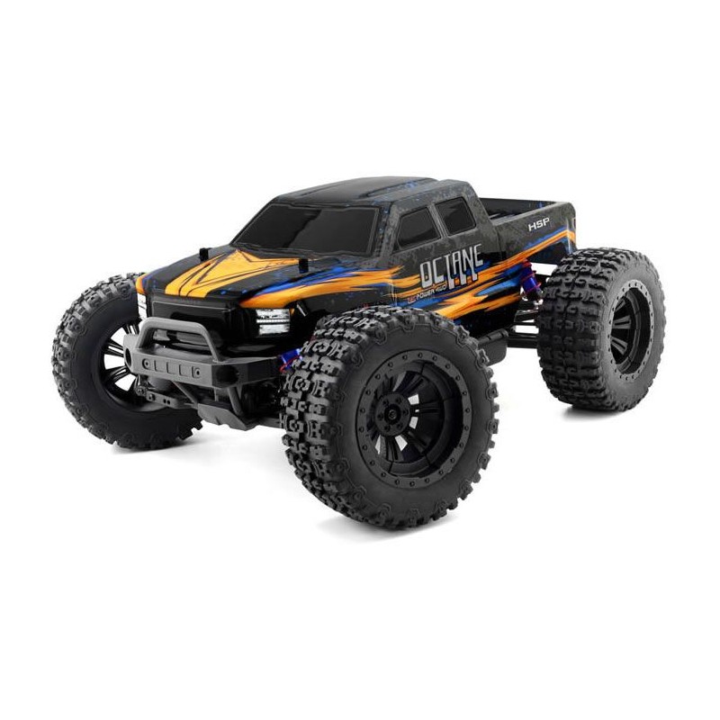 HSP OCTANE ELECTRIC RC MONSTER TRUCK - UPGRADED PRO BRUSHLESS VERSION