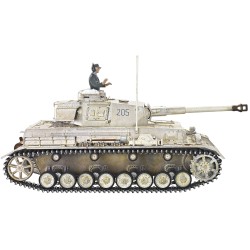 TAIGEN HAND PAINTED RC TANKS - METAL UPGRADE - PANZER IV - 360 TURRET