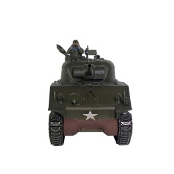 TAIGEN HAND PAINTED SHERMAN RC TANK - 360 TURRET AND METAL PARTS