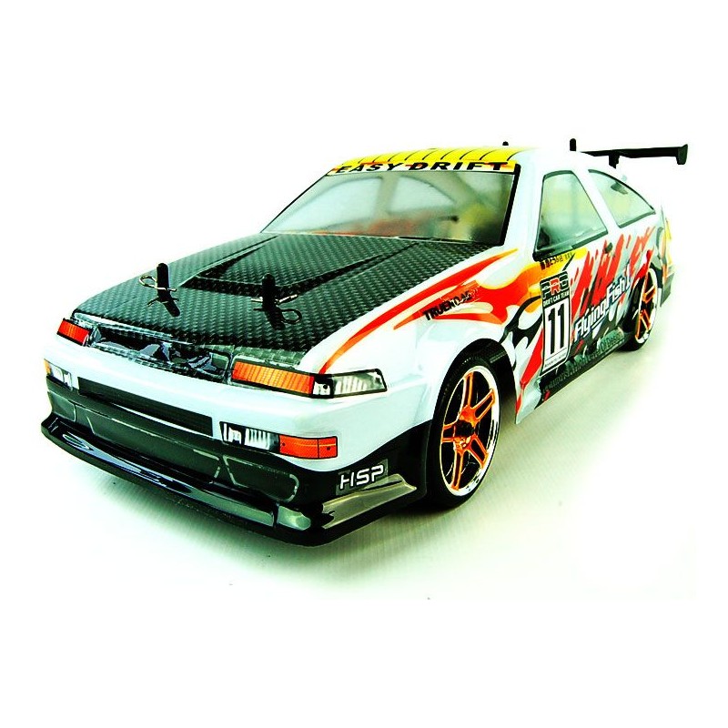 FLYING FISH TOYOTA TRUENO ELECTRIC RADIO CONTROLLED DRIFT CAR - 2.4GHZ