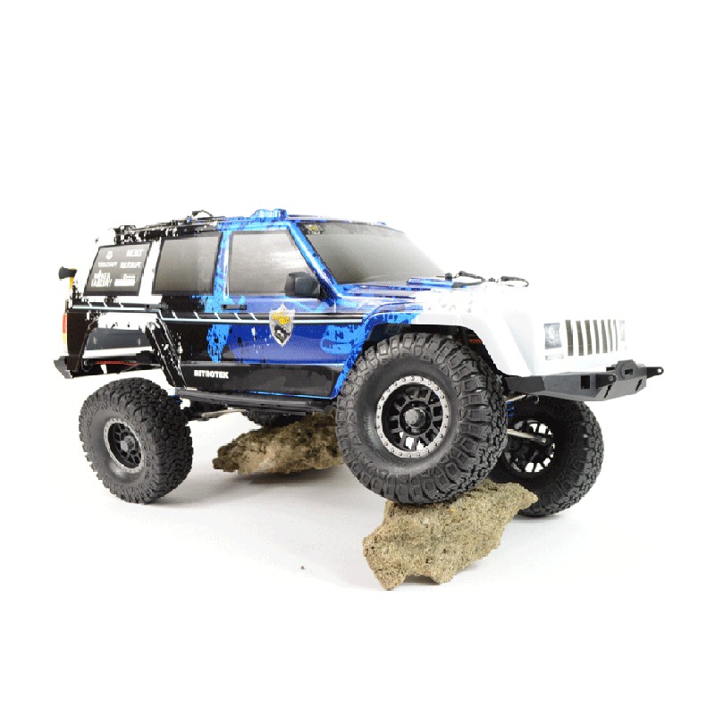 FS RACING 1:10 SCALE RC ROCK CRAWLER WITH PC BODY SHELL