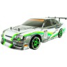 GREEN NISSAN SKYLINE ELECTRIC RC DRIFT CAR - 2.4GHZ