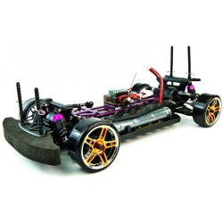 GREEN NISSAN SKYLINE ELECTRIC RC DRIFT CAR - 2.4GHZ