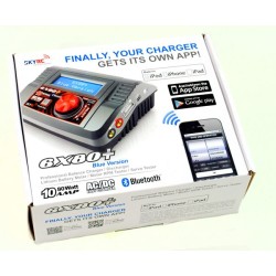 SKYRC 6X80+ BLUE LCD FAST CHARGER WITH MOBILE APP AND PC SOFTWARE