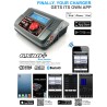 SKYRC 6X80+ BLUE LCD FAST CHARGER WITH MOBILE APP AND PC SOFTWARE