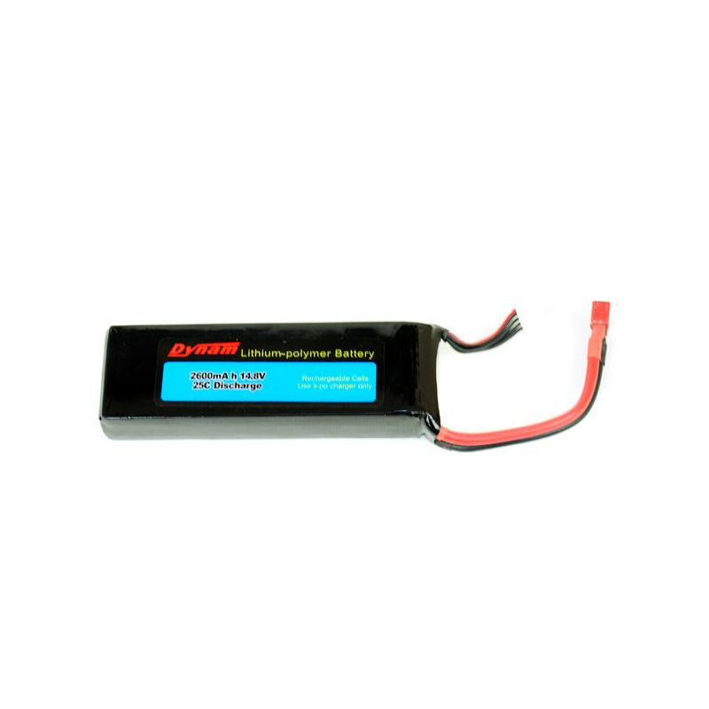 LI-PO BATTERY - 14.8V 2600AMH 25C - DYNAM