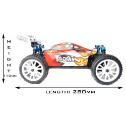 TROJAN BUGGY 2.4GHZ (Red&White)