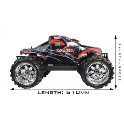 RC MONSTER TRUCK 2.4G - BIG RIG STYLE