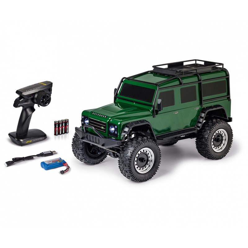 1:8 Land Rover Defender - RTR - British green