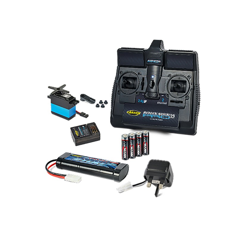 TAMIYA R/C STARTER SET inc radio battery charger