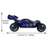 HSP XSTR PRO BRUSHLESS 2.4GHZ - R-SPEC BLUE