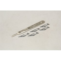 Swann-Morton No.3 Scalpel w/No.10A Blade x 5