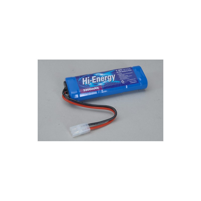 Hi-Energy 7.2V 3300mAh Ni-MH Pk Tamiya Connector