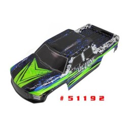 PC BODY + STICKERS GREEN FOR OCTANE