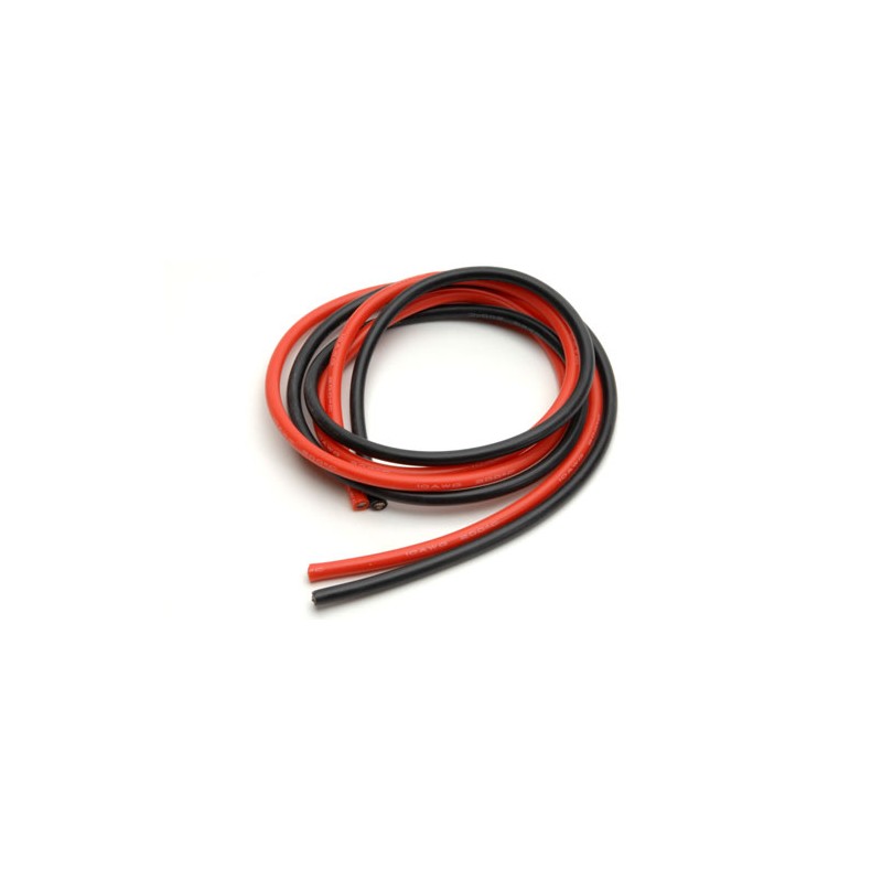 Ripmax 10AWG Silicone Wire - 1M Red & 1M Black