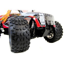 BUG CRUSHER ELECTRIC RC MONSTER TRUCK RTR - ORANGE FLAME