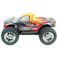 BUG CRUSHER ELECTRIC RC MONSTER TRUCK RTR - ORANGE FLAME