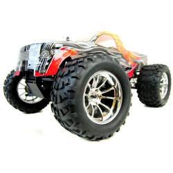 BUG CRUSHER ELECTRIC RC MONSTER TRUCK RTR - ORANGE FLAME