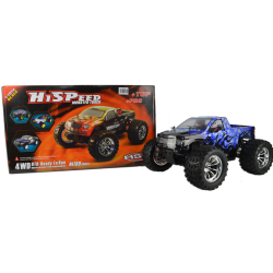 BUG CRUSHER ELECTRIC RC MONSTER TRUCK RTR - BLUE ICE